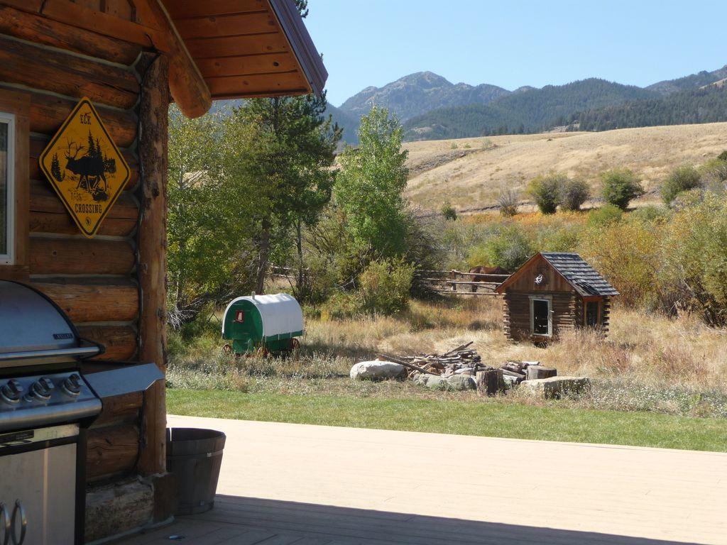 Grandpa'S Cabin Gardiner Εξωτερικό φωτογραφία